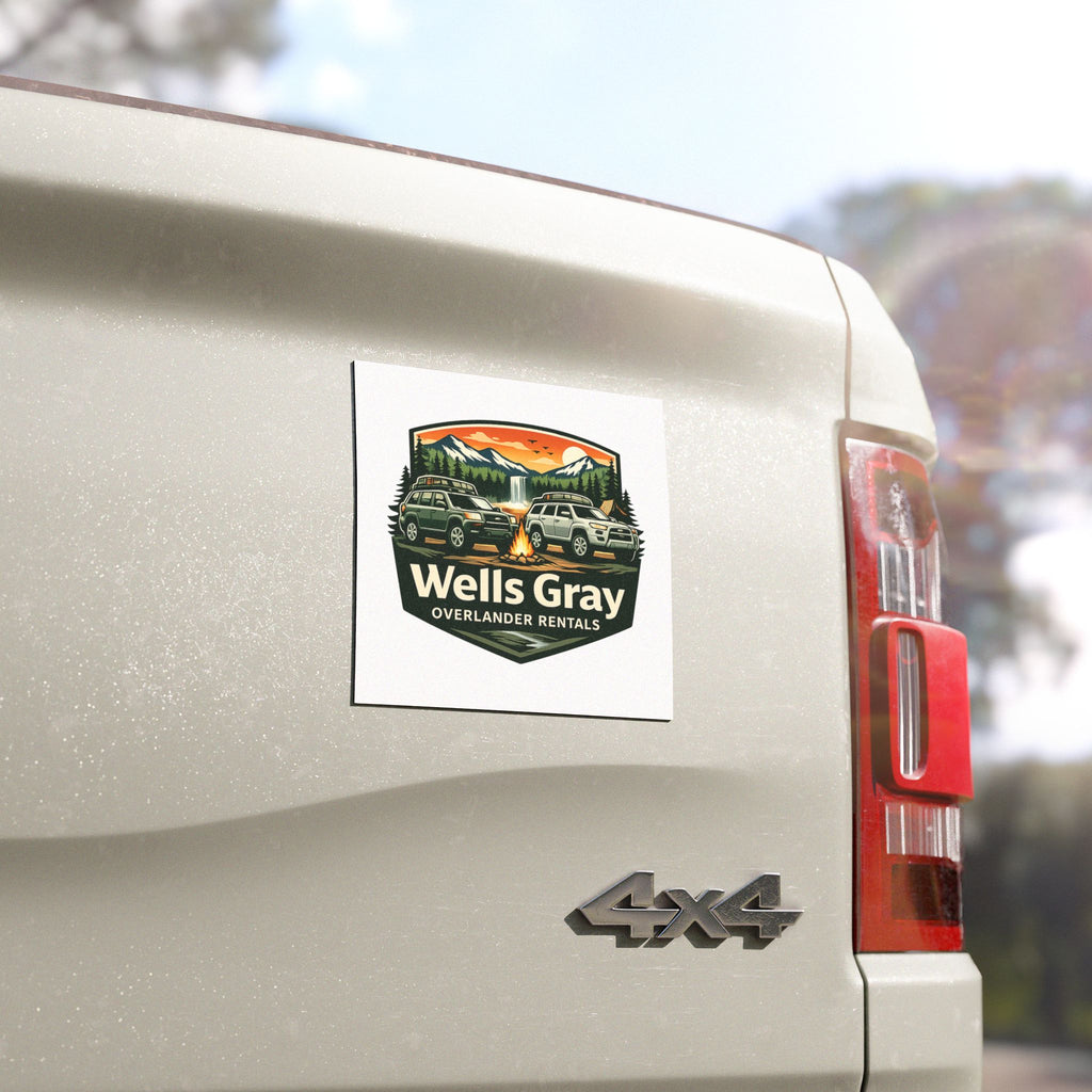 Wells Gray Overlander Rentals Car Magnet