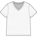 Overlander V-Neck Tee — 'Wells Gray Overlander Rentals' Adventure Badge