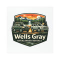 Wells Gray Overlander Rentals Car Magnet