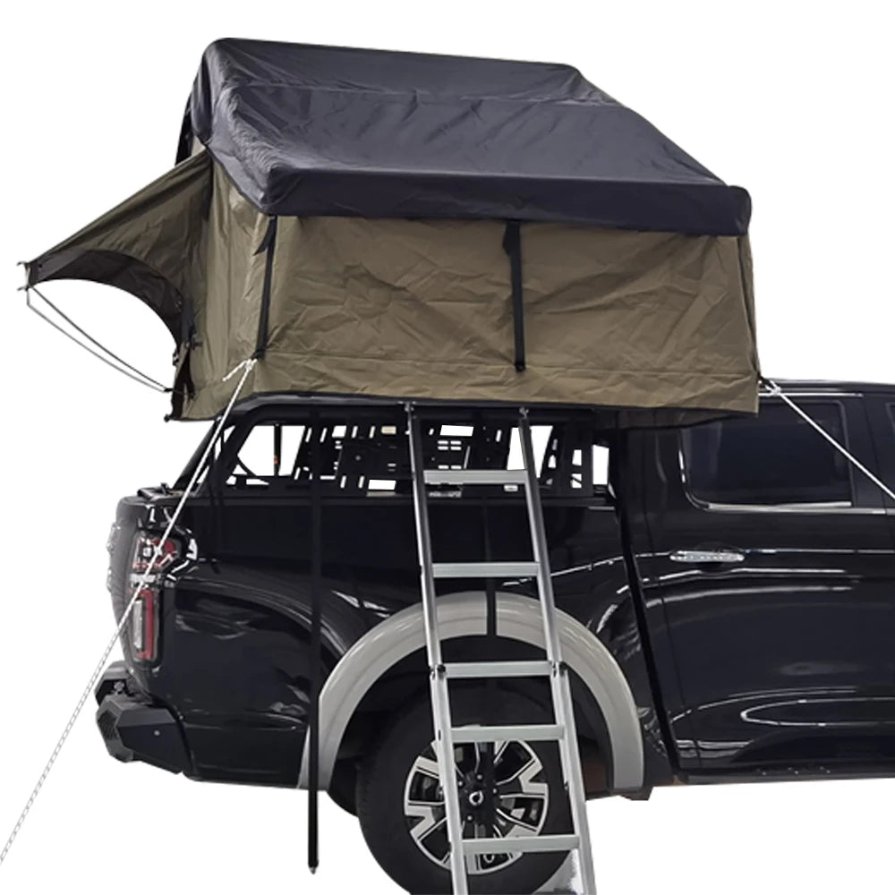 Waterproof Sunshade Folding Roof Top Tent with Awning Annex Room
